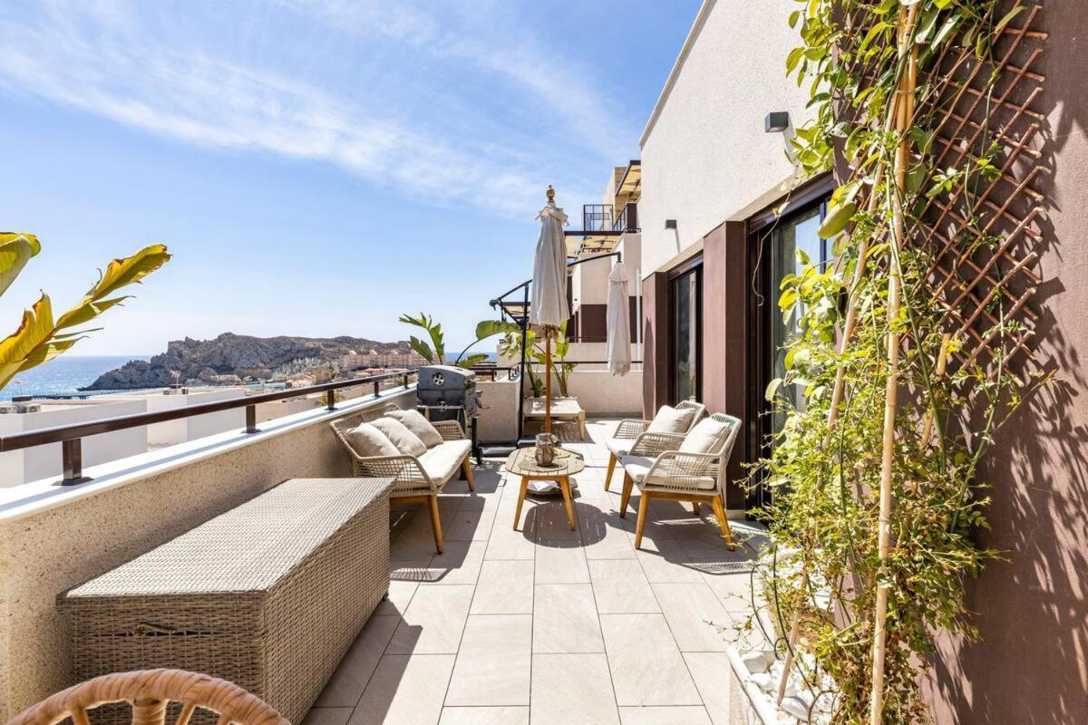 Luxury Designer Apartment - Unbeatable Sea Views Águilas Dış mekan fotoğraf